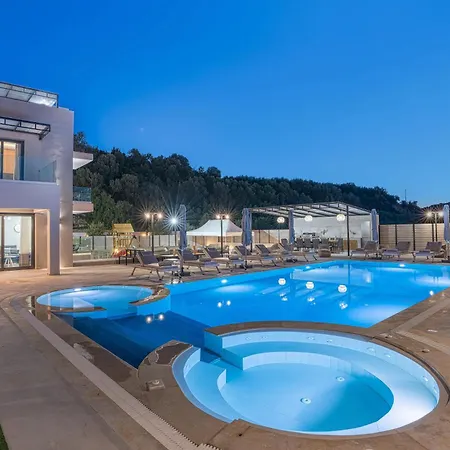 Villa Luxury Mare - With 150m Pool Roumeli